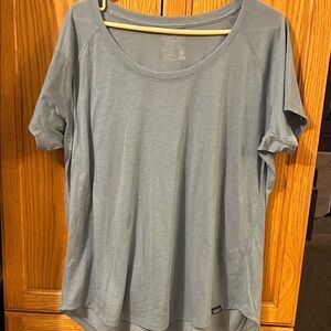 Patagonia Lightweight Scoop Neck Tee in Slate Blue